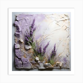 Lavender Painting 1 Art Print