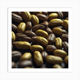 Coffee Beans 402 Art Print