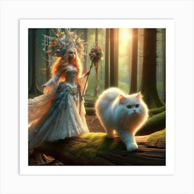 Fairytale Forest 1 Art Print