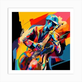 Jazz Musician 94 Art Print