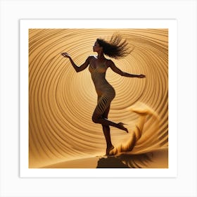 Sand Dancer 1 Art Print