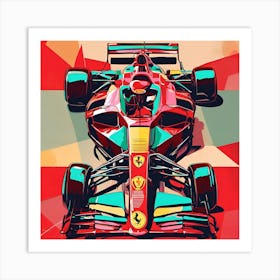 Ferrari La' F1 Art Print