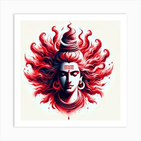 Lord Shiva 20 1 Art Print