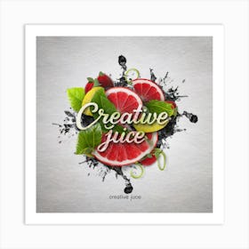 Creative Juice 3 Art Print