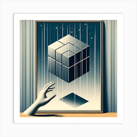 Cube Art Print