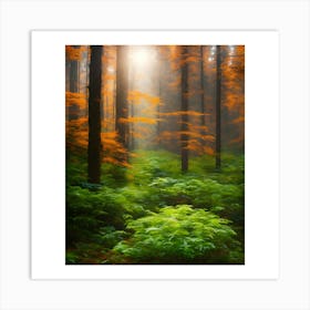 Autumn Forest 2 Art Print