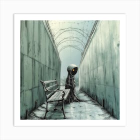 Relatively Confined Spaces (III) Art Print