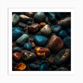 Pebbles Art Print