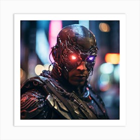 Cyborg 10 Art Print