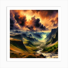 Tempestuous Beauty 1 1 Art Print