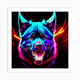 Big Bad Wolf Art Print