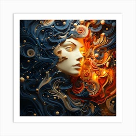 Medusa 1 Art Print