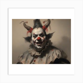 Clown 1 Art Print