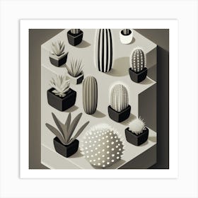 Cactus 6 Art Print