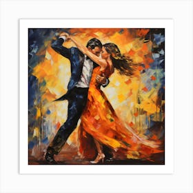 Tango Abstracts By Csaba Fikker 33 Art Print