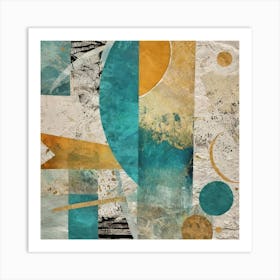 Abstract Painting 1030 Art Print