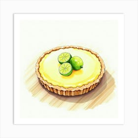 Lemon Tart Art Print