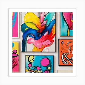 Abstract Painting Art Print