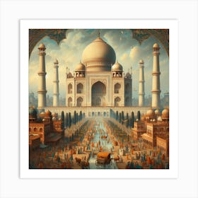 Taj Mahal 13 Art Print