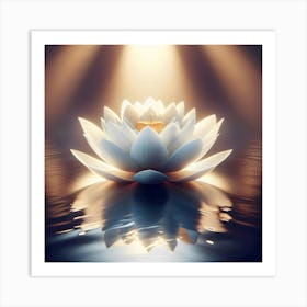 Lotus Flower Art Print