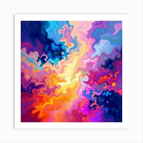 Abstract - Abstract Stock Videos & Royalty-Free Footage Art Print