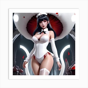 Sexy Nurse 2 Art Print