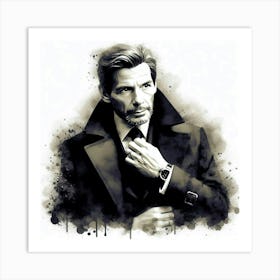 Man In A Suit Art Print