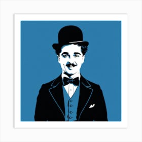 Charlie Chaplin 3 Art Print