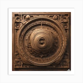 Clock Of The World Art Print