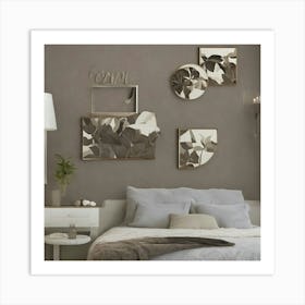 Bedroom With Mirrors 3 Art Print