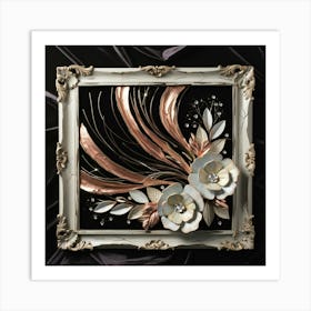 Gold And Copper Art Print