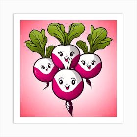 Radish 33 Art Print