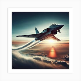 Tiger Jet Art Print