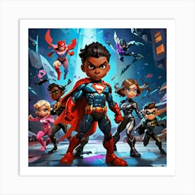 Justice League Art Print