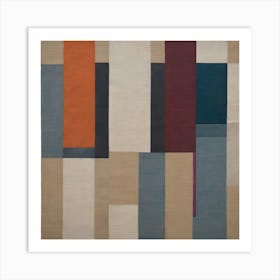 Abstract Squares 1 Art Print