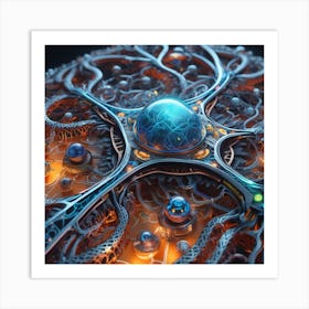 Cyborg 121 Art Print