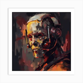 Cyborg Art Print