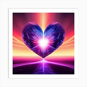 Heart Based (1) Art Print