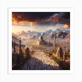 Islamic City 8 Art Print