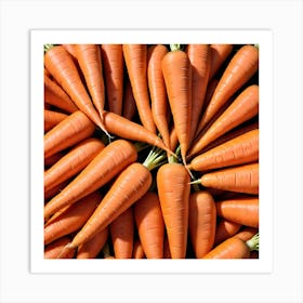 Carrots Stock Videos & Royalty-Free Footage 1 Art Print