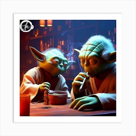 Yoda Joint Art Print