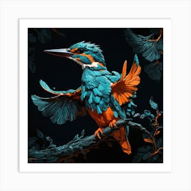 Kingfisher 1 Art Print