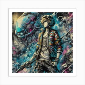 Cyberpunk 3 Art Print