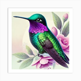 Hummingbird 13 Art Print