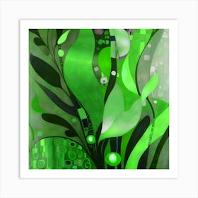 Undersea Flora Art Print