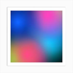 Blurred Background 3 Art Print