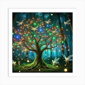 Fairy Tree Art Print