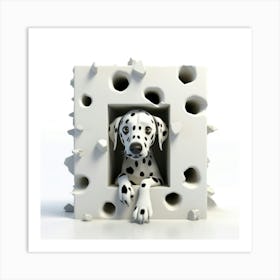 Dalmatian Dog Art Print