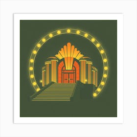 Deco Entrance Art Print