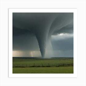 Tornado Art Print